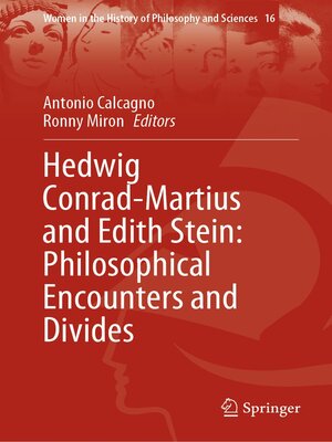 cover image of Hedwig Conrad-Martius and Edith Stein